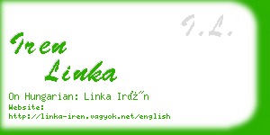 iren linka business card